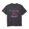 Small Planet Marvel Pre-washed Printed Short Sleeve T-Shirt, Spider-Man, One Size Fits All