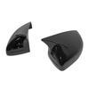 Glossy Black Ox Horn Rearview Mirror Lid Cover Trim For -2024 Kia Sorento