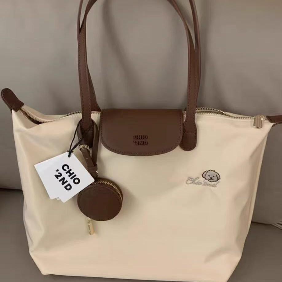 New Arrival: Bread Puppy Hana Kotoba Tote - Women's Large Casual Handbag & Shoulder Bag