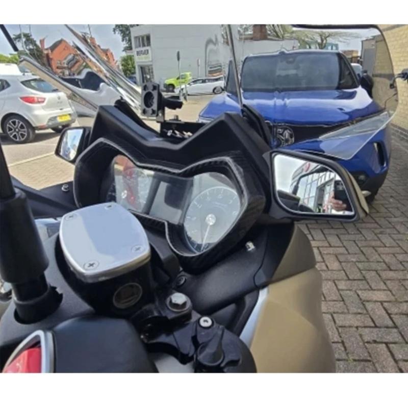 Motorradteile Beweglicher Rückspiegel Vorwärts für XMAX300 2017-2022 Klarer Rückspiegel