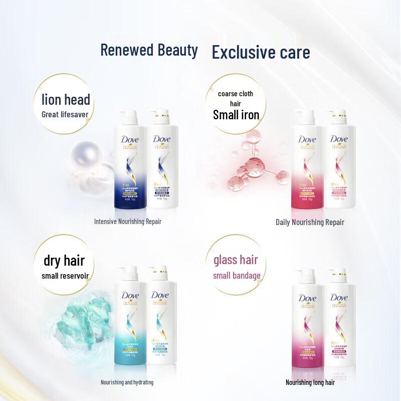 DOVE Intensive Repair Shampoo & Conditioner Set