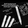 1/10Pcs Acrylic Ink Marker Pens Hard Soft Nibs Handbook Card Pen  Student Stationery