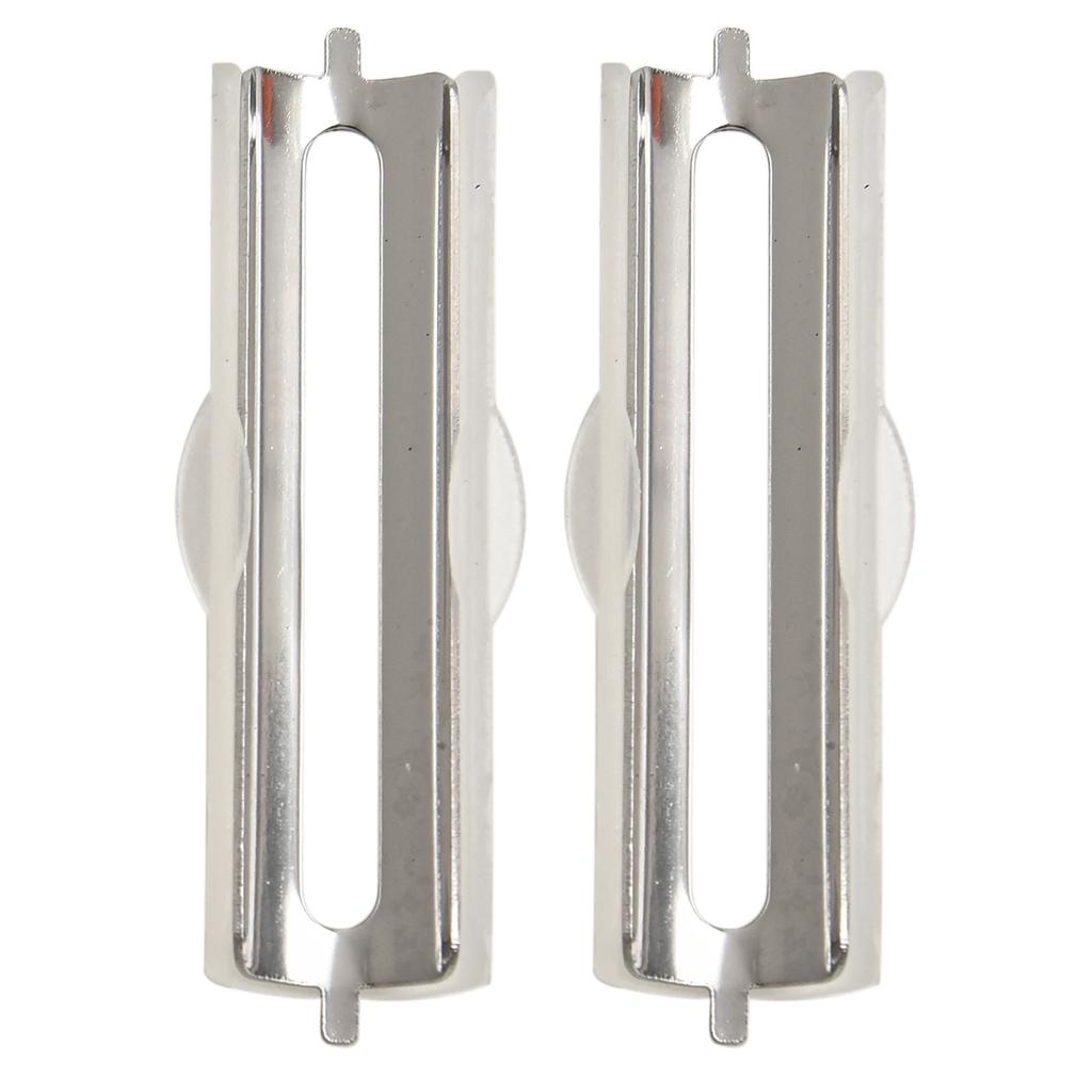 2 Stück 55mm Edelstahl Einseitig Flachklinge Multifunktionale Schälklinge Ersatzklinge Sparschäler Küchenwerkzeug Zubehör