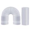 Portable Cooling Unit Exhaust Hose Flexible Length Strong Plastic Simple Installation for Mobile Cooling Systems
