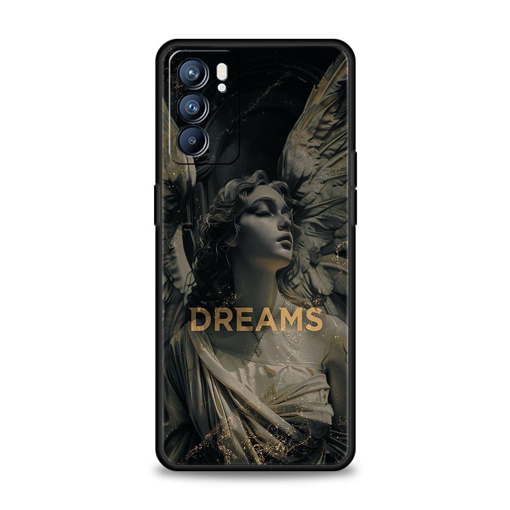 Fashion Ancient Greek Statues Phone Case For Oppo Reno 13 12 11 10 7 F Find X5 X6 A98 A80 A79 A78 A57 A54 A31 A17 Pro Soft TPU