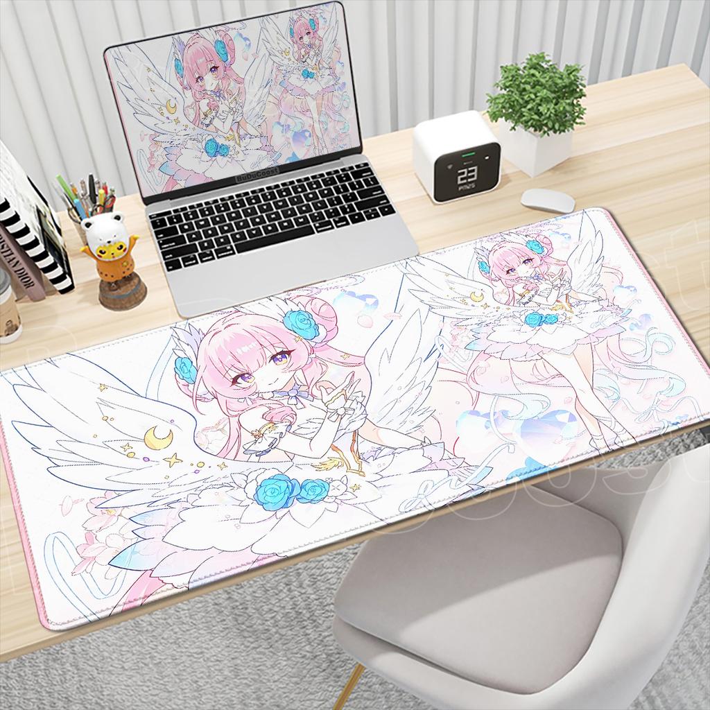 HD Blue Archive Misono Mika Printing Mousepad desktop protection pad Office accessories Non-slip Keyboard Mat desk organizers