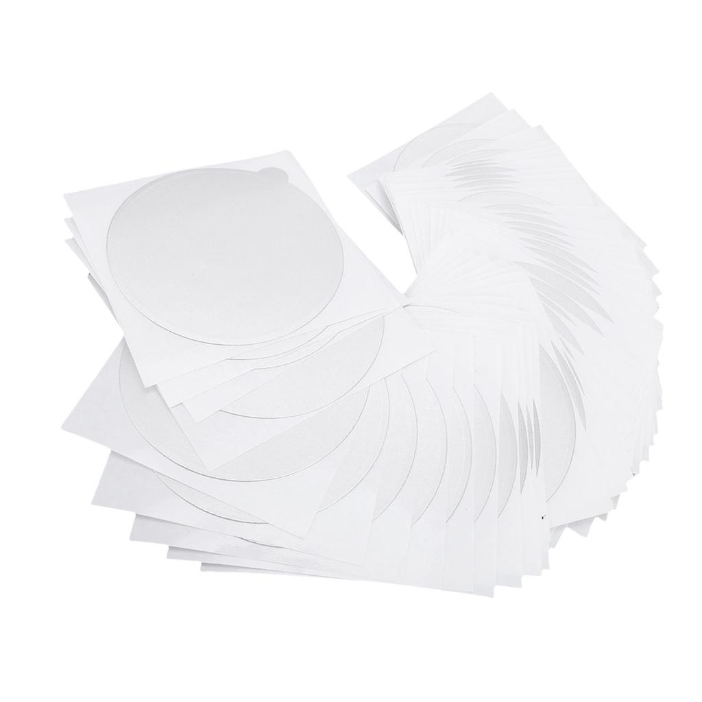 50PCS Aluminum Foil Seal Lids Multifunctional Coffee Pods Stickers Capsule Seal Cover for Replacement