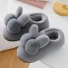 Pantofole da casa in cotone da donna per l'inverno Calde e spesse con suola Coppia di scarpe da interno antiscivolo per autunno e inverno