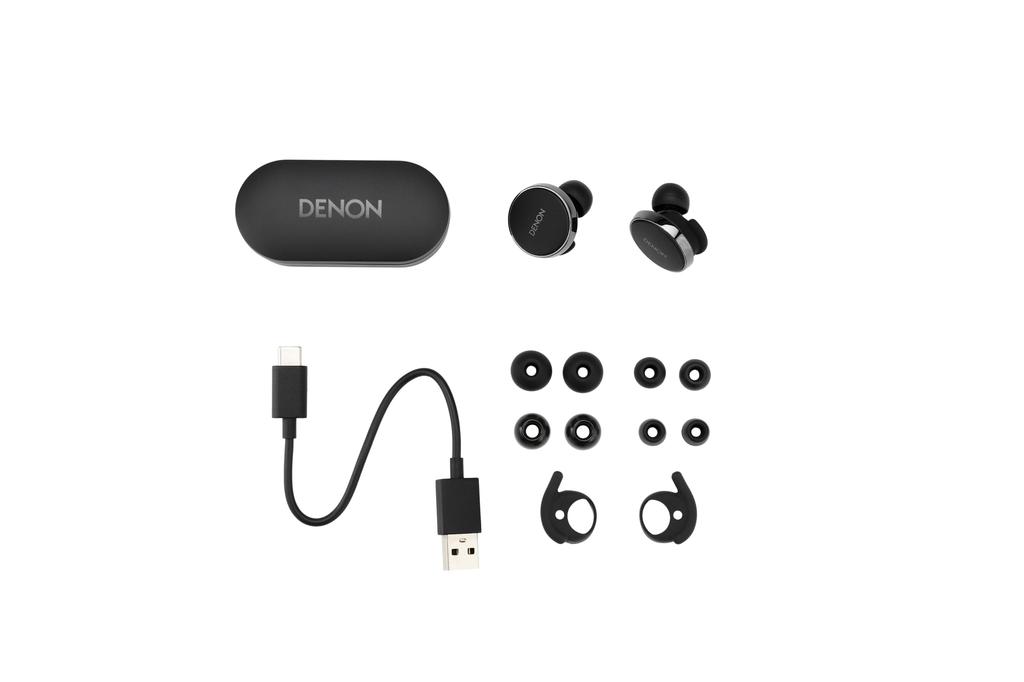 Denon PerL Pro AH-C15PL True Wireless Earbuds with Personalization, Adaptive Active Noise Cancellation, Multi-Point Support, Lossless Sound, Wireless