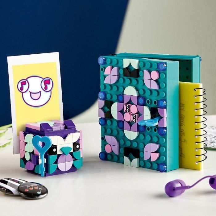 LEGO® DOTS 41925 Tajemné krabičky, Šperkovnice, Kutilství a kreativní zábava pro děti, Dekorace do pokoje