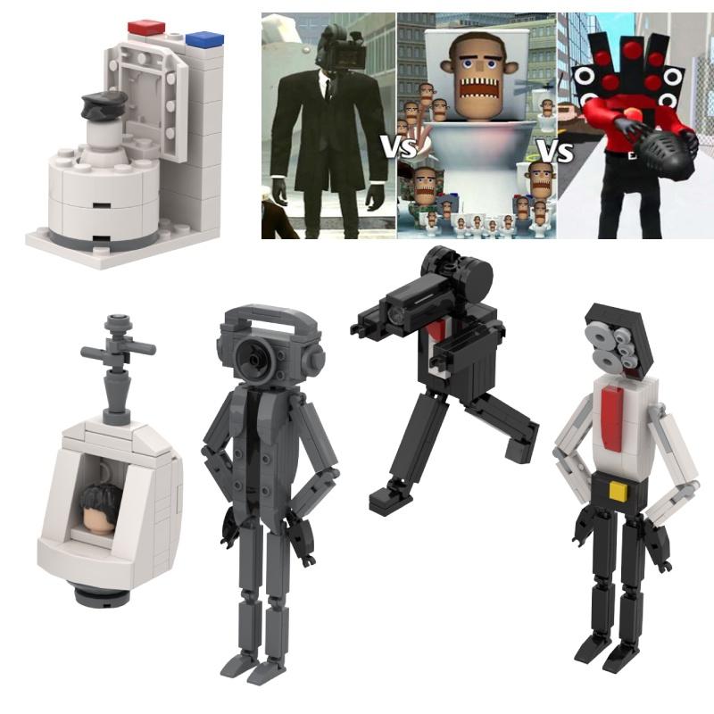 Moctribe Skibidi Toilet Building Blocks Toy For Emotional, Visual And Intellectual Development