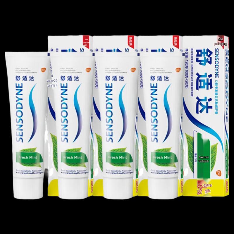 

Sensodyne Fresh Mint Sensitive Toothpaste (4-Pack)