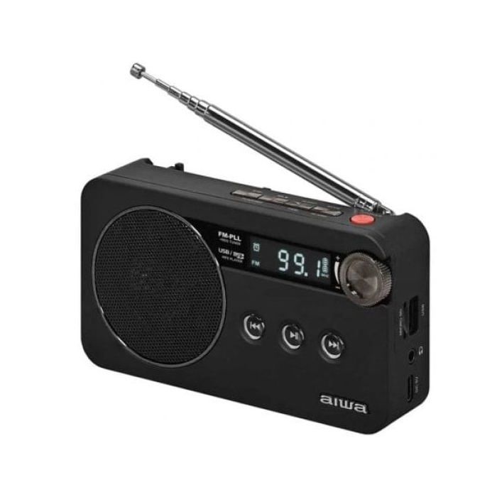 Aiwa Rs-77pll-bk Negra - Radio Portátil