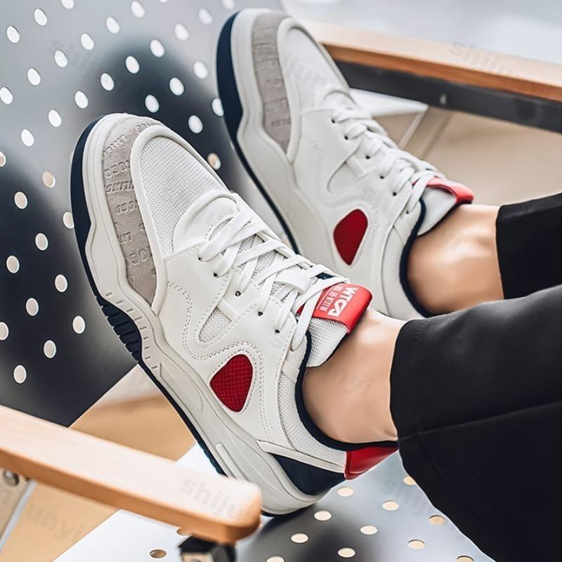 Fashion Fashion Trend Casual Sports Shoes for Men's 2025 Summer New Mesh Versatile Thick Soled Shoes Comfortable Low Top Chunky sneakers