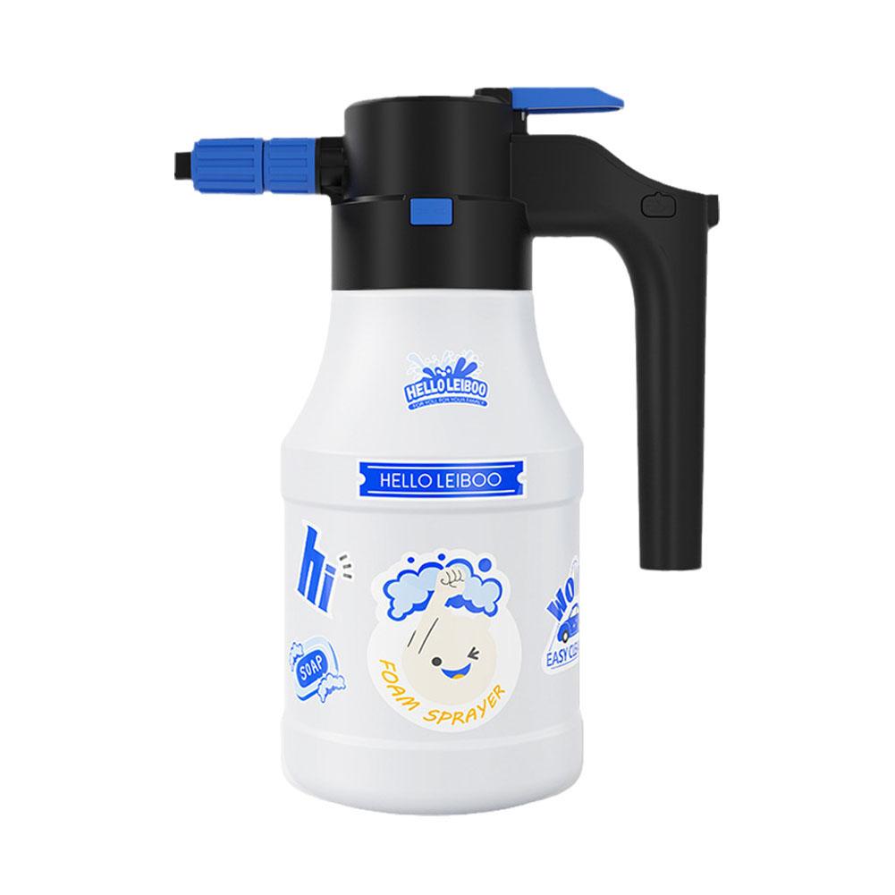 1.5L Electric Foam Sprayer Foaming Pump Sprayer, Car Wash USB Blaster Rechargeable Foam Sprayer Home Water Watering Snow Ca C2W4