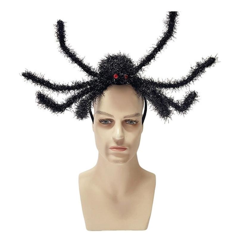 Animal Themed Hairband  Witch Costume Styles Black  Hairbands Hallowmas Scary Hair Hoop