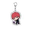 Naruto Shippuden Uzumaki Naruto Acrylic Keychain Double Sided Anime Figure Backpack Pendant Key Ring Present for Fans