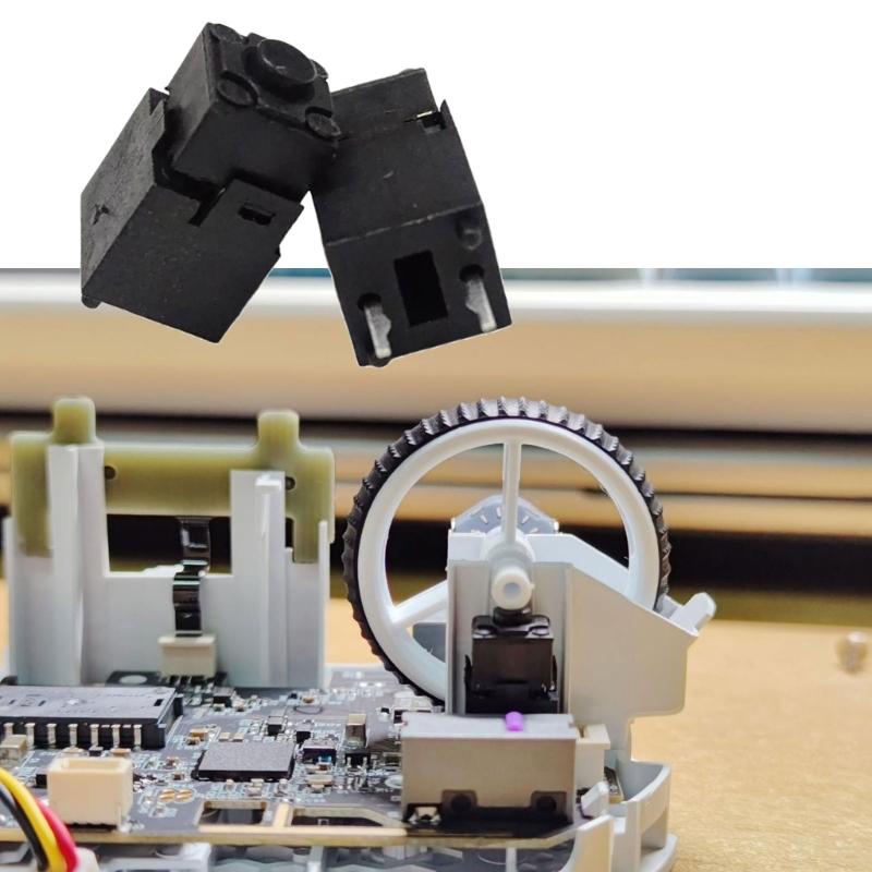 Precise 14mm Mouse Microswitch Scroll Wheel Middle Button 2Pin for DeathAdder Gaming Mouse