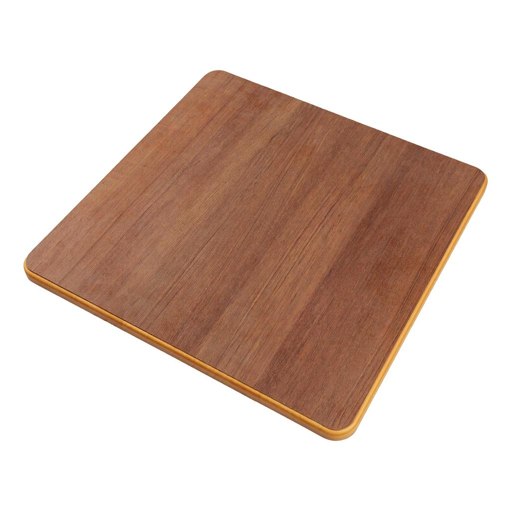 RV Wooden Table Top for RVs Campers Motorhomes Trailers Boats 500x500mm Brown Square Table