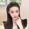 Pearl Fishbone Braid Non-Slip Fluffy Headband - Versatile Age-Reducing Hair Accessory