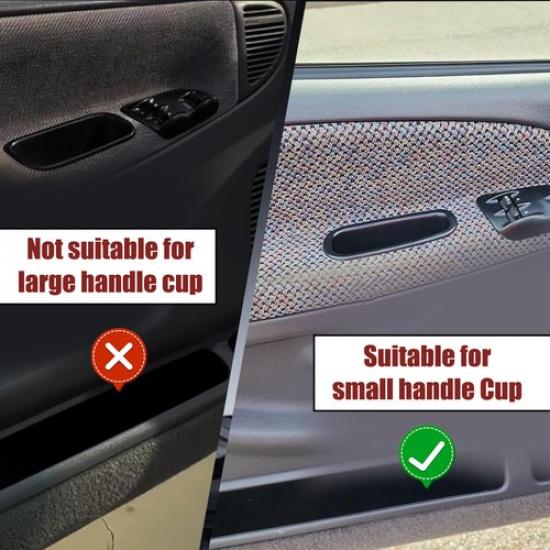 Front Left Side Door Pull Handle Cup for Dodge 1998-2002 Ram 2500 3500 Truck