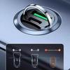 Mini USB Type-C Fast Car Charger with Flash Charge Capability