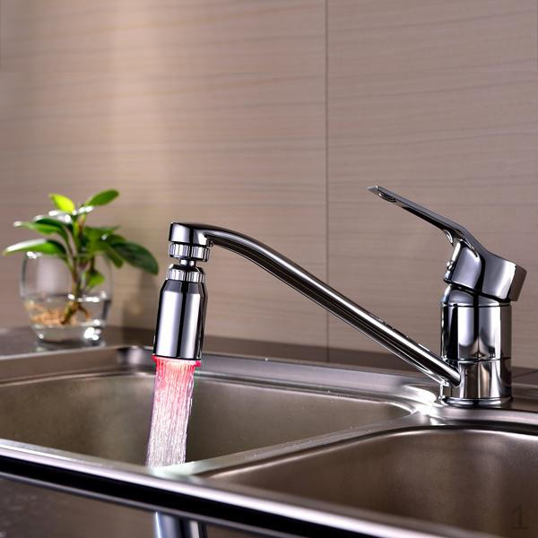 

Temperature 3-Colors Changing Light Water Faucet Tap