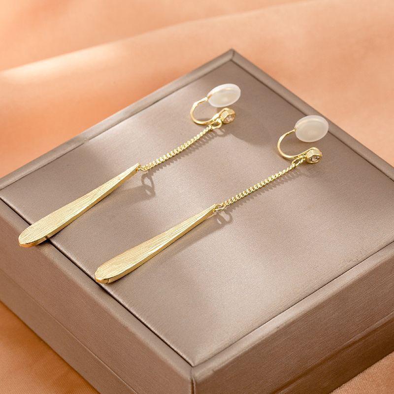 Bobină de țânțari No Piercing Clip pentru ureche Fashion Clip pentru ureche lungă Femei 2023 Accesorii noi pentru ureche