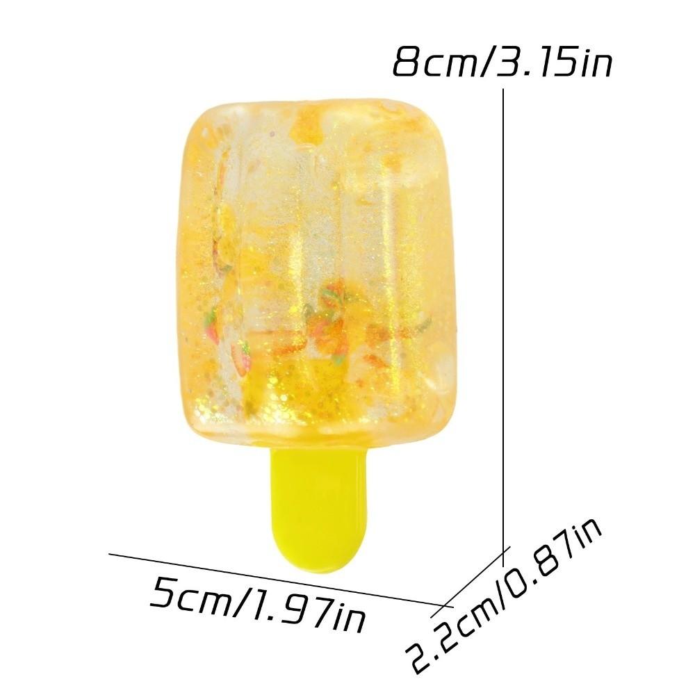Soft Popsicle Squishy Toys Colorful Popsicle Sensory Toys Popsicle Shape Reduce Anxiety Toy Gifts