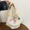 Hollow Out Knitted Floral Handbags for Women Large Capacity 2026 New Ethnic Style Vacati Beach One Shoulder Bags Trendy