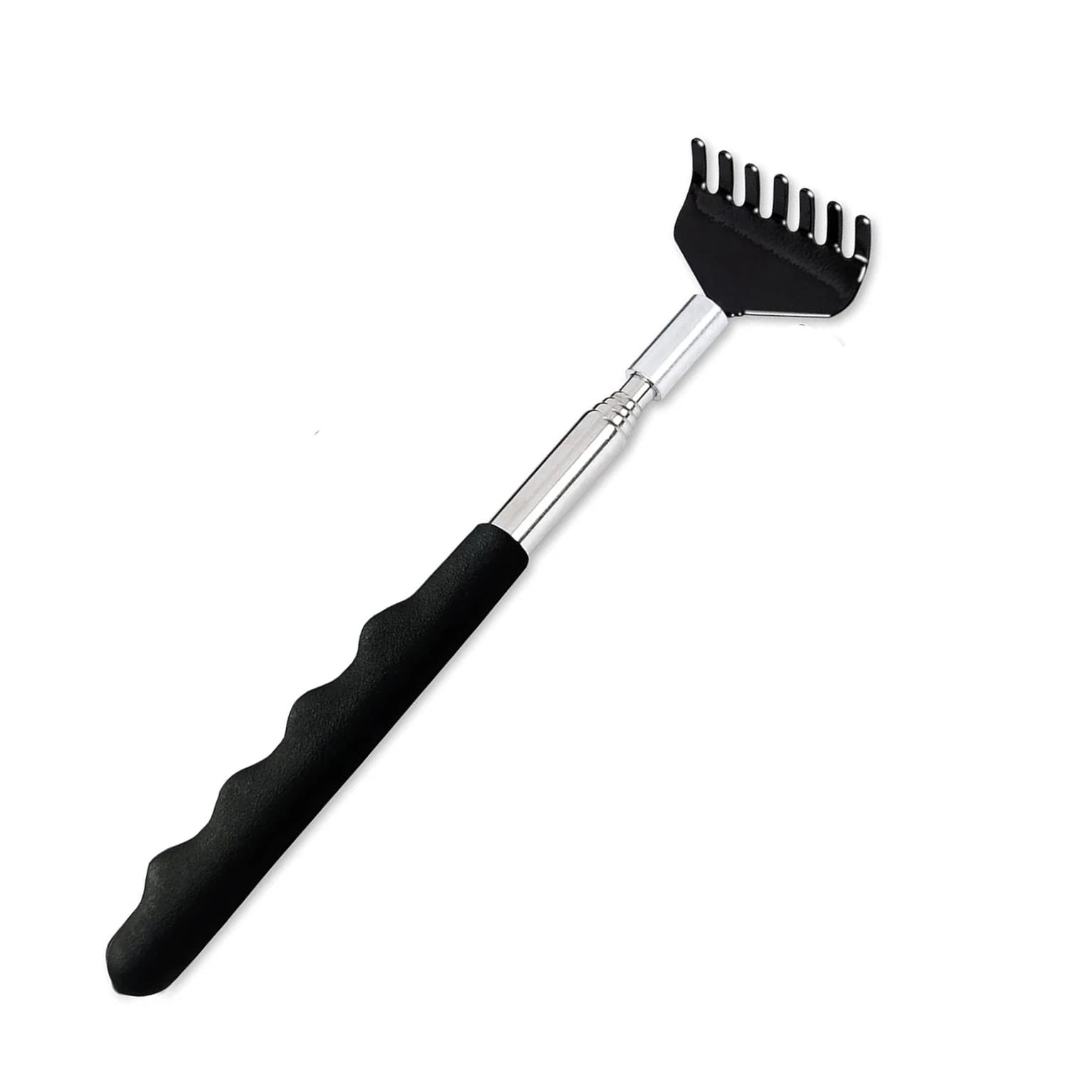 

[8.3-22.8 Extendable Back Scratcher] Portable Telescopic Back Scratcher - Stainless Steel, Extendable Comfort Grip Handle