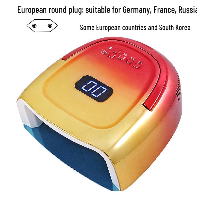 

Wireless Gradient Color Nail Dryer Lamp with Charging & Power Storage