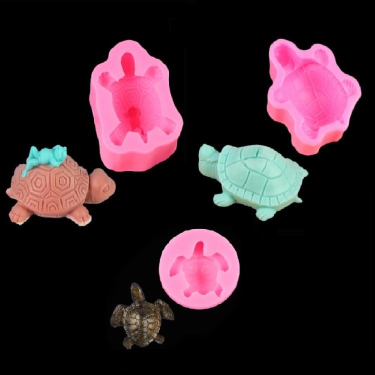 Turtle Shaped Silicone Chocolate Moulds Baking Molds Fondant Mold Cake Decors