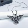 European and American Retro Hip-hop Eagle Necklace, High-end Sense, Same Style for Men and Women, Medieval Style, Heavy Industry Accessories