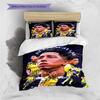 Borussia Dortmund Bellingham Collage Giocatore Set Biancheria da Letto Bundesliga Calcio Copripiumino Tifoso di Calcio Camera da Letto Arredamento Casa Biancheria da Letto