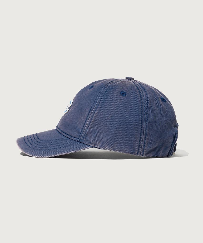 CHAMPION Big C Logo Washed Ball Cap Navy