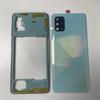 Pop Full Housing Case For Samsung Galaxy A71 2020 A715 A715f A51 A515 Middle Frame Battery Back Cover Rear Camera Lens