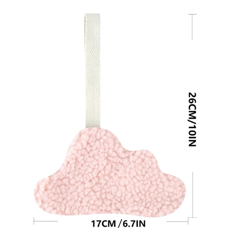Baby Pacifier Clip Pendant Stuffed Cloud Toy Dummy Chain Anti-drop Teether Organizer Holder Decors Infant Teething Toy