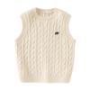 Gilet Maglione in Puro Cotone per Bambini