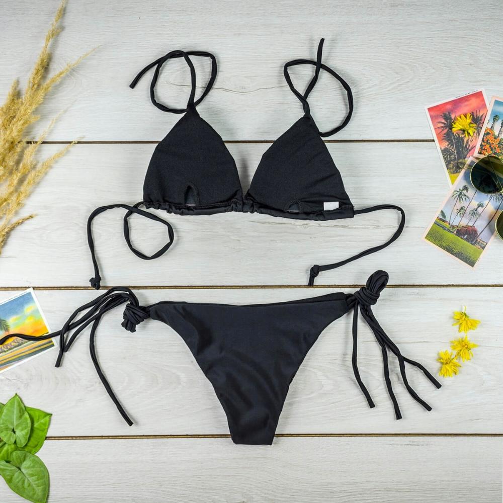Two-piece Floral Bikini Swimsuit Tied for the Beach, Pool, L Two-piece Floral Bikini Swimsuit Tied for the Beach, Pool, L