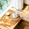 Round Jute Coaster Set With Waterproof Nonslip Design For Home Decor And Tea Cups