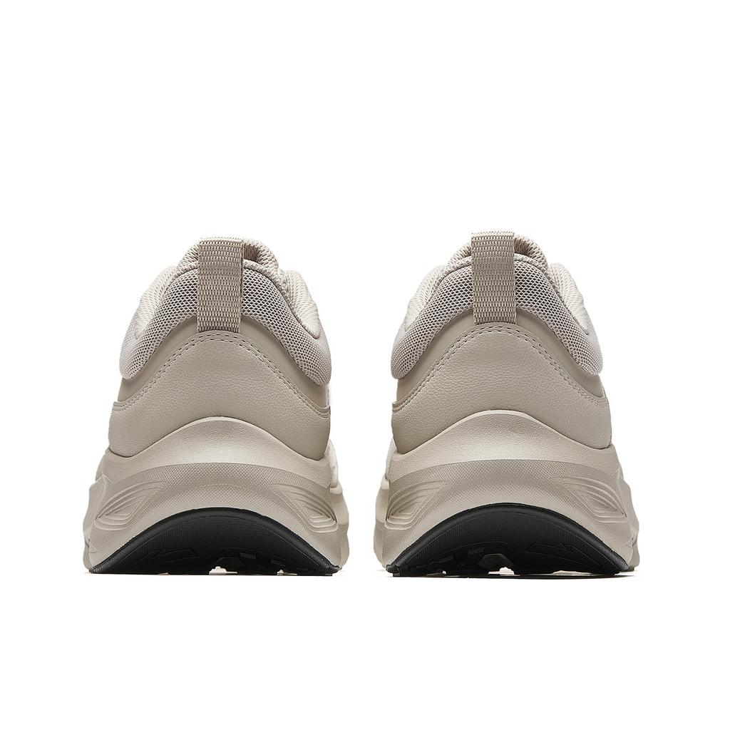 Men's Sneakers Anta Yi Chen Low top Thickened Cushioning Midsole Running Shoes Men's Plain Mist Gray