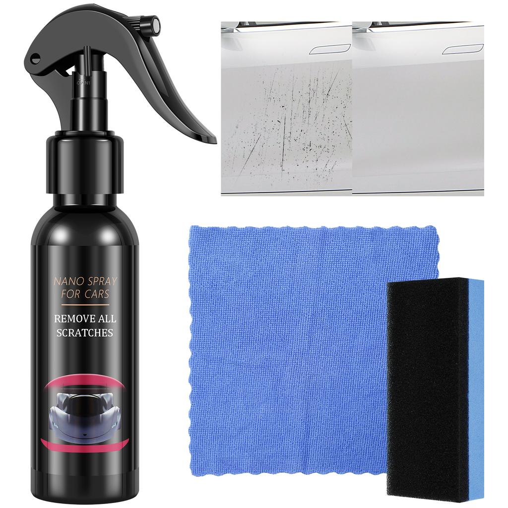 120ml Car Scratch Remover Coating Spray Auto Nano Ceramic Coating Polishing Spraying Wax Car Paint Scratch Repair Remover