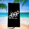 Mode Logo J-Joop.png Mikrofaserdecke Schnelltrocknende Strandtücher Übergröße Druck Super Saugfähige Pooltuchdecke