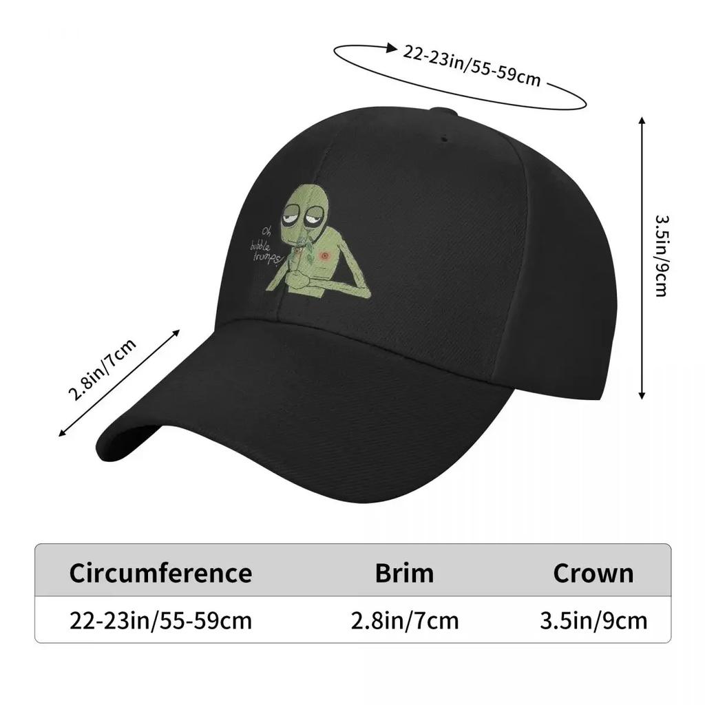 Salad Fingers Graphic Breathable Design Golf Hat Women's Cap Baseball Cap Men