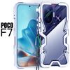 Luxury Sports Metal Aluminum Bumper Armor Case for Xiaomi Poco X7 X6 X5 F7 F6 F5 M6 Pro F7 Pro Ultra X6 Neo Shockproof Back Case