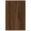 TV Wall Cabinet Brown Oak Effect 40 X 34.5 X 60 Cm