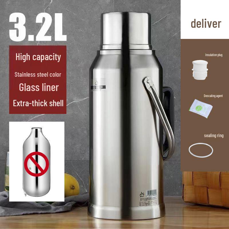 Large Capacity Stainless Steel Hot Water Bottle Thermos Flask