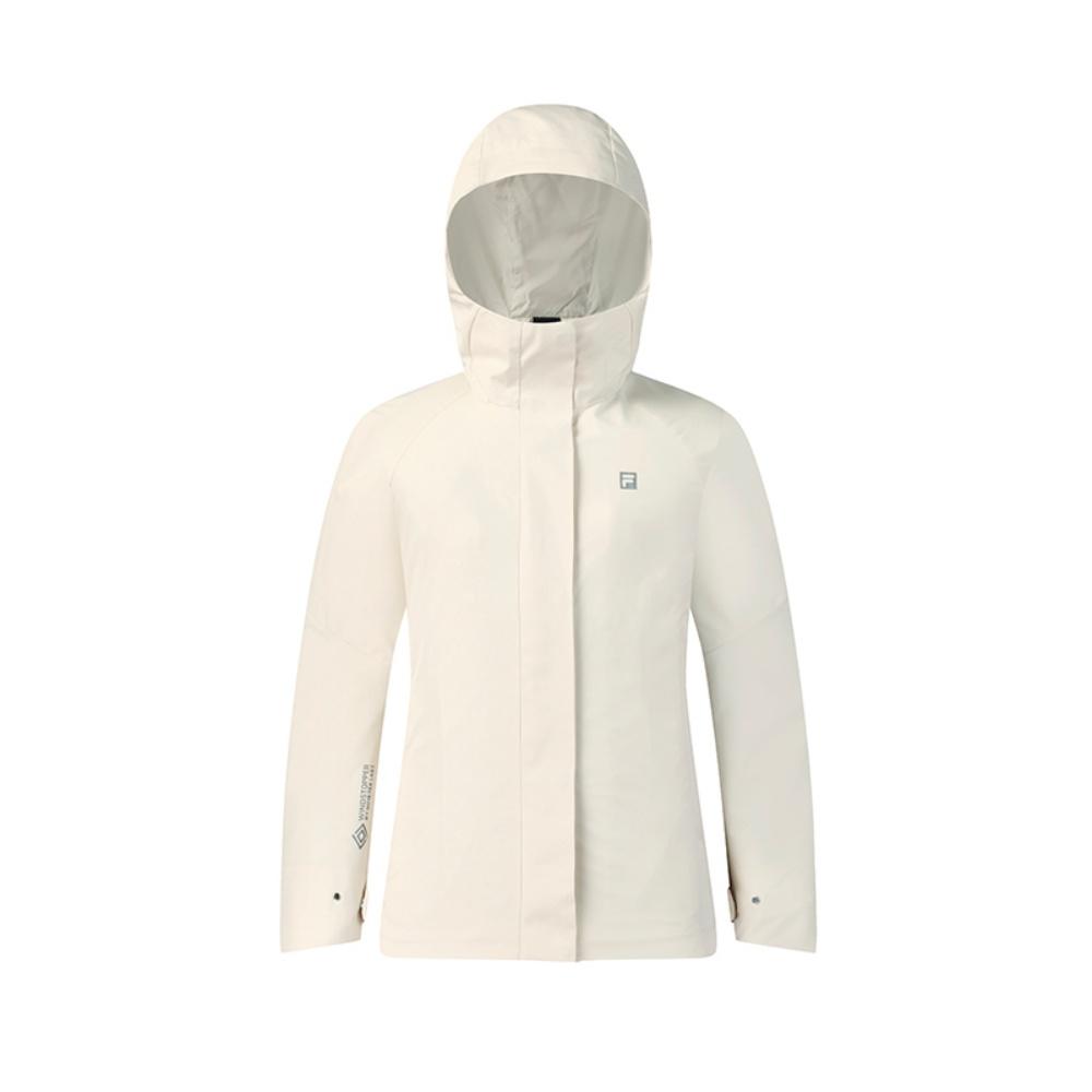 Fila Фитнес Мода Простая Повседневная Спортивная Тренировочная Удобная Универсальная Водонепроницаемая Ветрозащитная С Капюшоном Плетеная Куртка Женские куртки A61W541709FBG XL