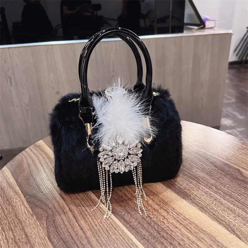 New Autumn and Winter High-end Diamond Studded Crossbody Shoulder Bag